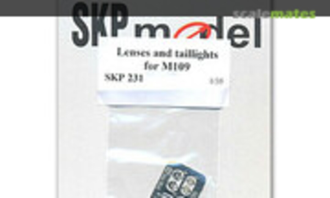 1:35 Lenses and taillights for M109 (SKP model SKP 231)