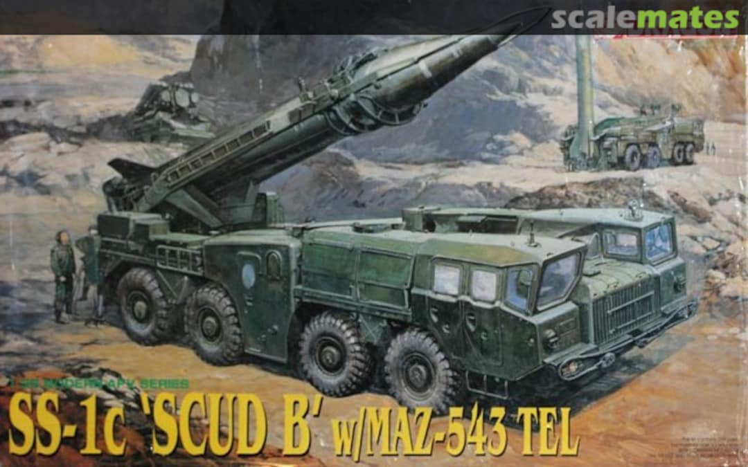 Boxart SS-1c SCUD B with MAZ-543 TEL 3520 Dragon Boxart SS-1c SCUD B with MAZ-543 TEL 3520 Dragon
