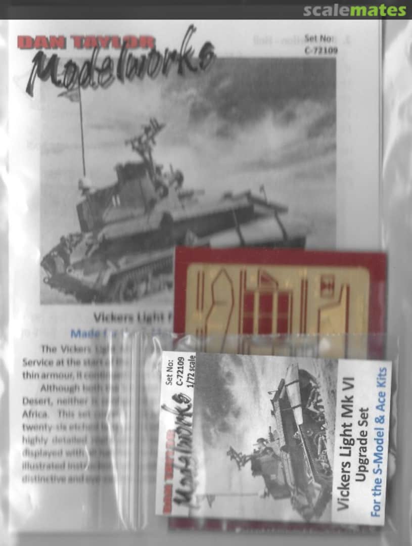 Boxart Vickers Light Mk VI Conversion Set C-72109 Dan Taylor Modelworks Boxart Vickers Light Mk VI Conversion Set C-72109 Dan Taylor Modelworks