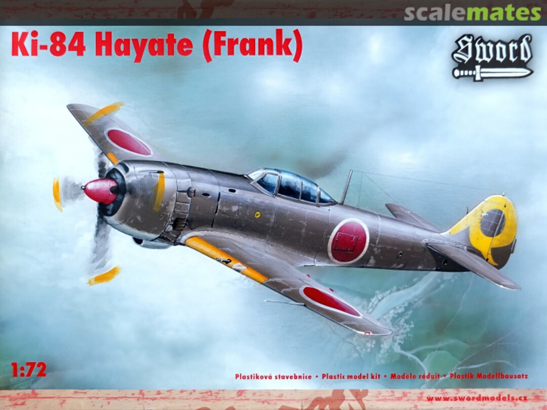 Boxart Ki-84 Hayate (Frank) SW72024 Sword Boxart Ki-84 Hayate (Frank) SW72024 Sword