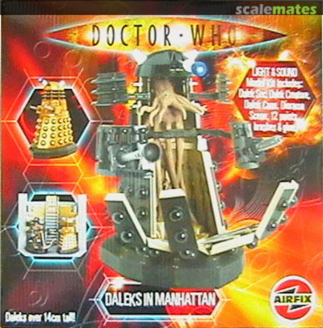 Boxart Daleks in Manhattan A50007 Airfix Boxart Daleks in Manhattan A50007 Airfix