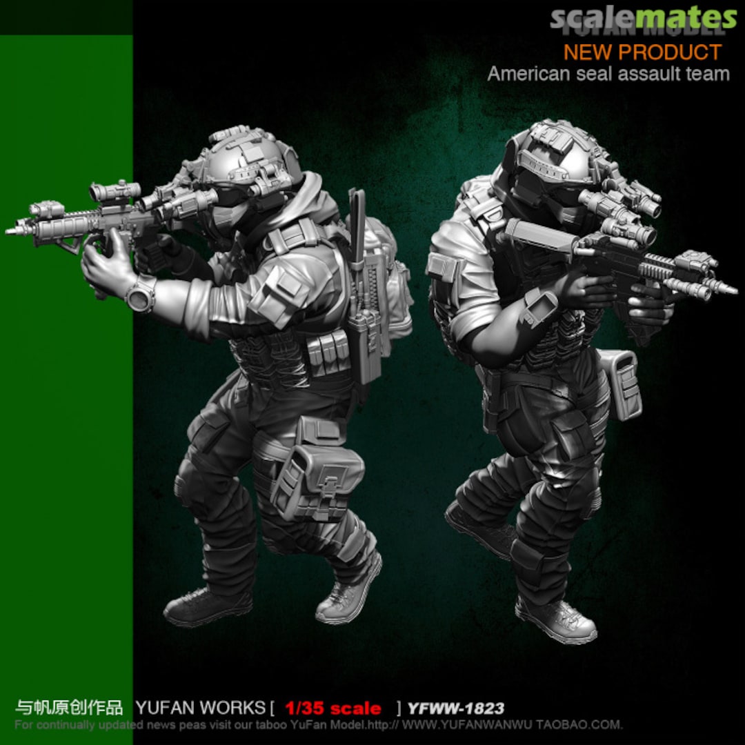Boxart American Seal Assault Team YFWW-1823 YUFAN Model