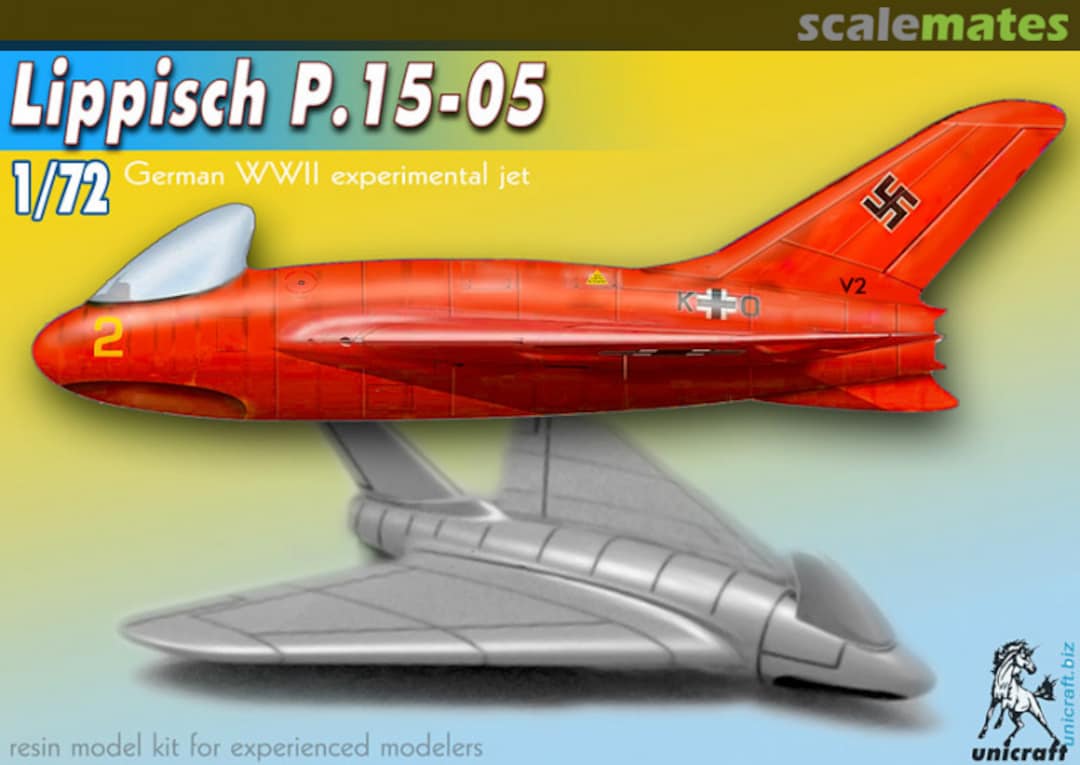 Boxart Lippisch P.15-05 UNI72156 Unicraft Models Boxart Lippisch P.15-05 UNI72156 Unicraft Models