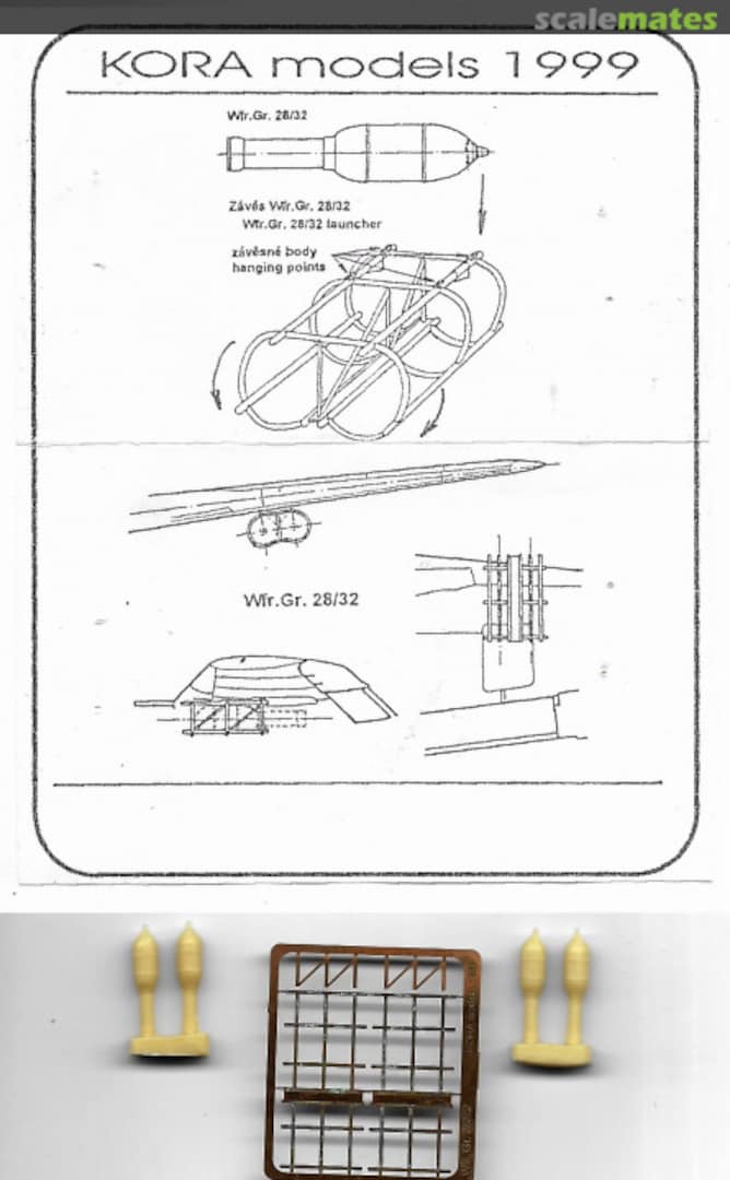 Contents Wfr.Gr. 28/32 German Rocket Launcher L7217 Kora Models Contents Wfr.Gr. 28/32 German Rocket Launcher L7217 Kora Models