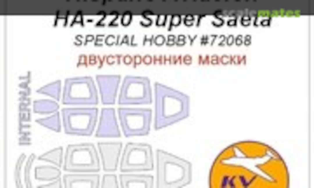 1:72 Hispano Aviacion HA-220 Super Saeta (KV Models 72068-1) 72068-1