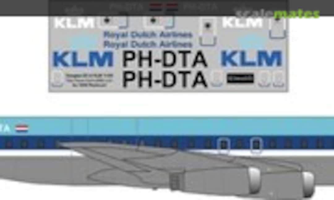 1:100 Douglas DC-8 KLM decals (BSmodelle BSM100289) BSM100289