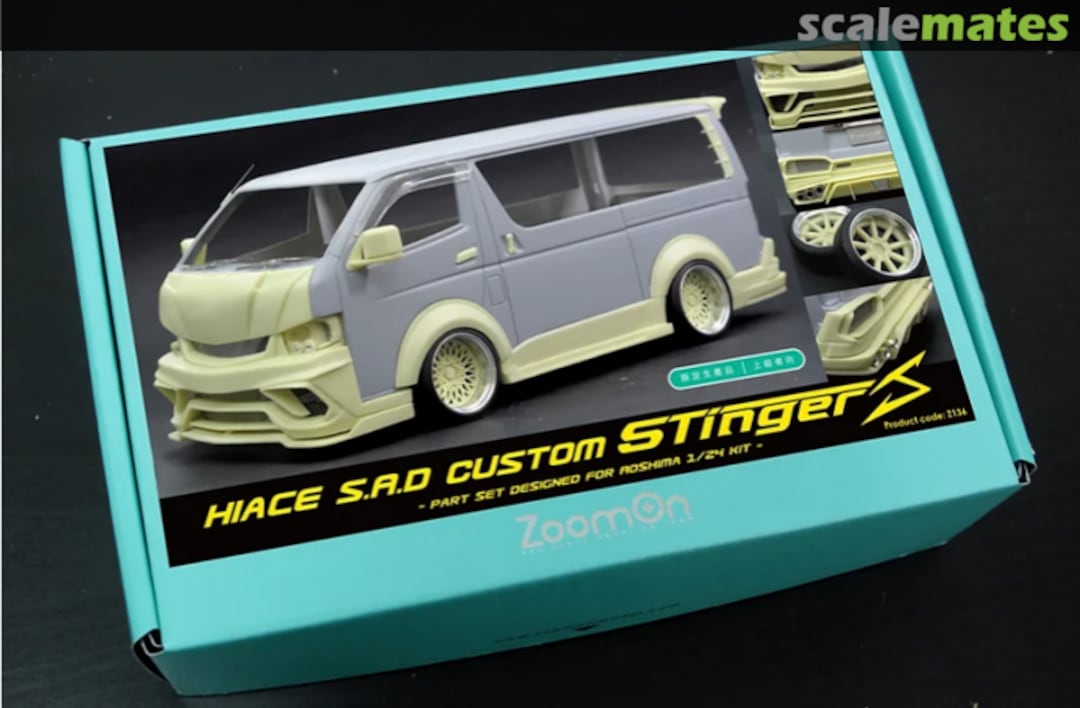 Boxart Toyota Hiace S.A.D Custom Stinger J Z136 ZoomOn Boxart Toyota Hiace S.A.D Custom Stinger J Z136 ZoomOn