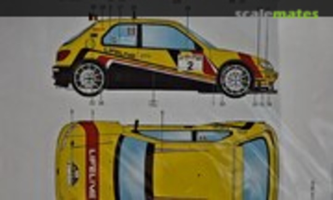 1:24 Peugeot 306 Maxi Evo 2 - Eifel Rallye Festival 2022 (LB Production LB24071) LB24071