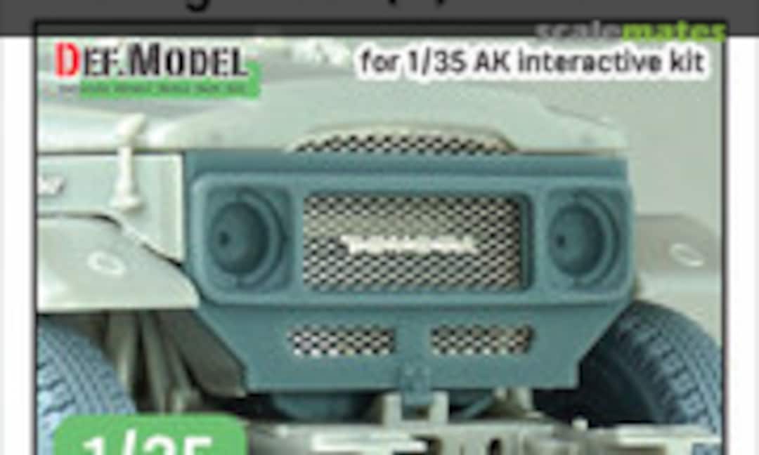 1:35 Modern FJ43 SUV front grill set (2)- Late (Def.Model DM35140) DM35140