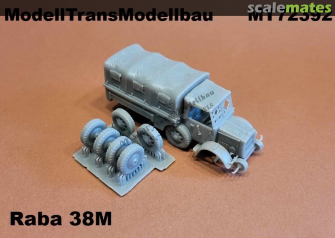 Boxart Raba 38M MT72392 Modell Trans Modellbau