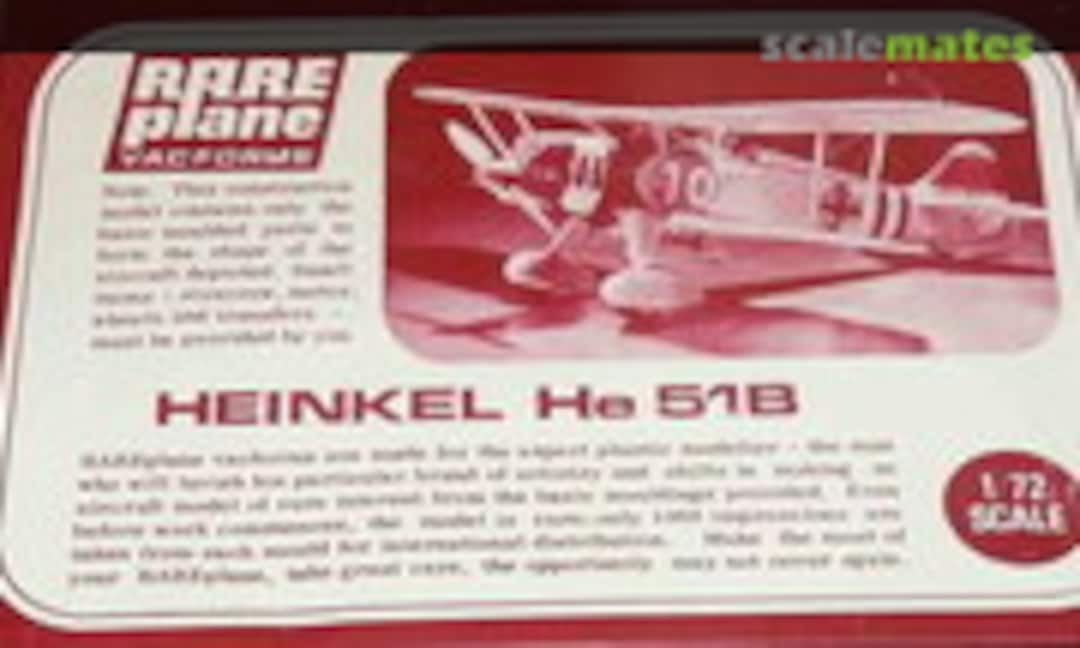 1:72 Heinkel He 51B (RarePlane )
