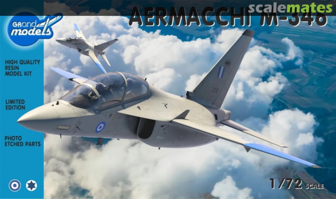 Boxart Aermacchi/Leonardo M346 Master GM-03 Grand Models Boxart Aermacchi/Leonardo M346 Master GM-03 Grand Models