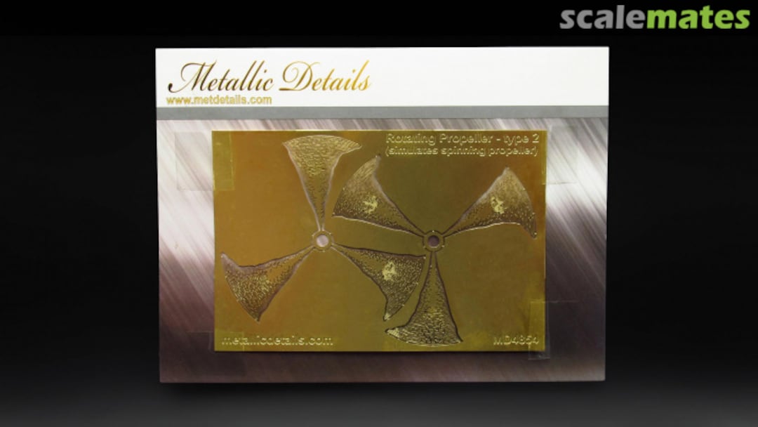 Boxart Rotating Propeller Type 2 MD4854 Metallic Details Boxart Rotating Propeller Type 2 MD4854 Metallic Details