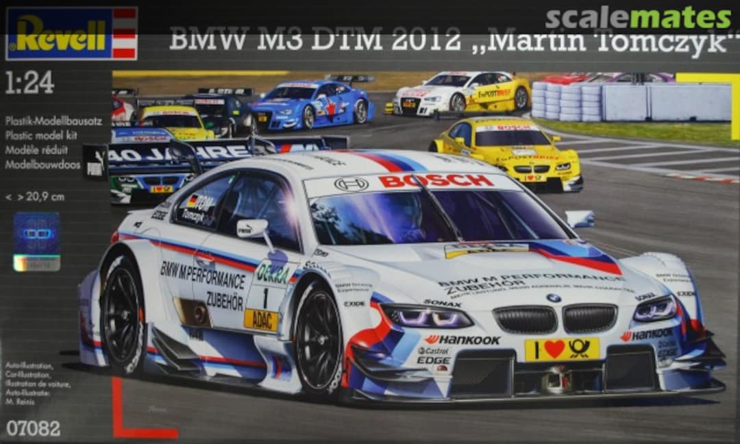 Boxart BMW M3 DTM 2012 "Martin Tomczyk" 07082 Revell Boxart BMW M3 DTM 2012 "Martin Tomczyk" 07082 Revell