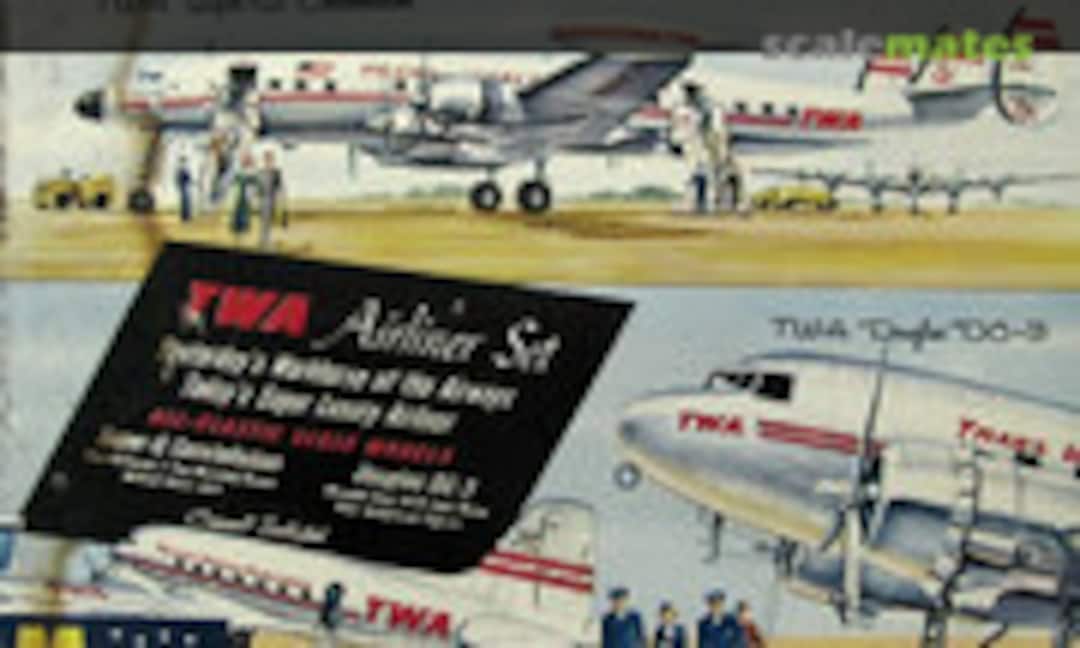1:90 TWA Airliner Set (Monogram MGP-5)