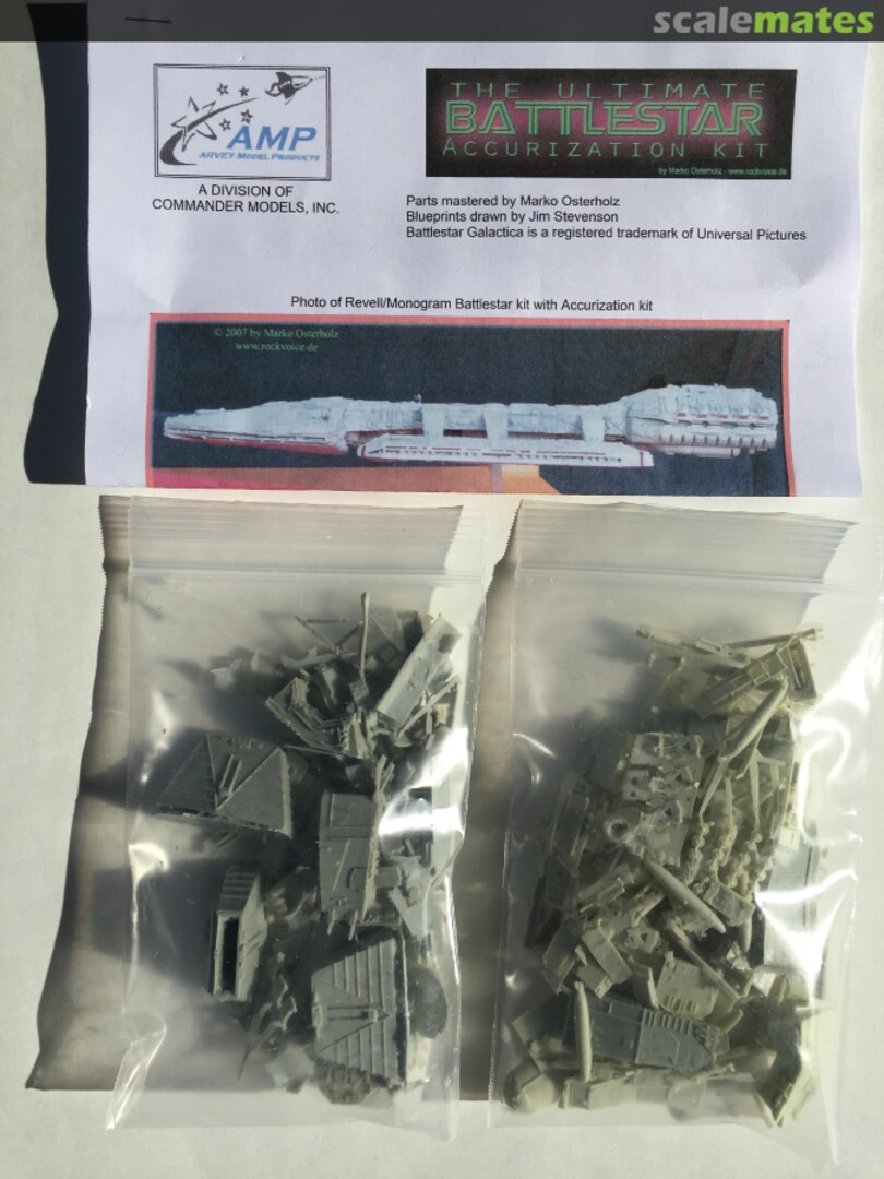 Boxart Ultimate Battlestar Upgrade Kit 3-017 Arvey Model Products