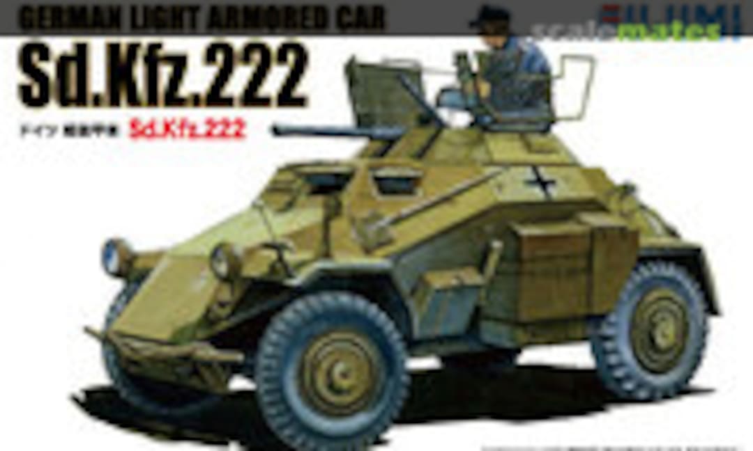 1:76 Sd.Kfz.222 (Fujimi 76112)