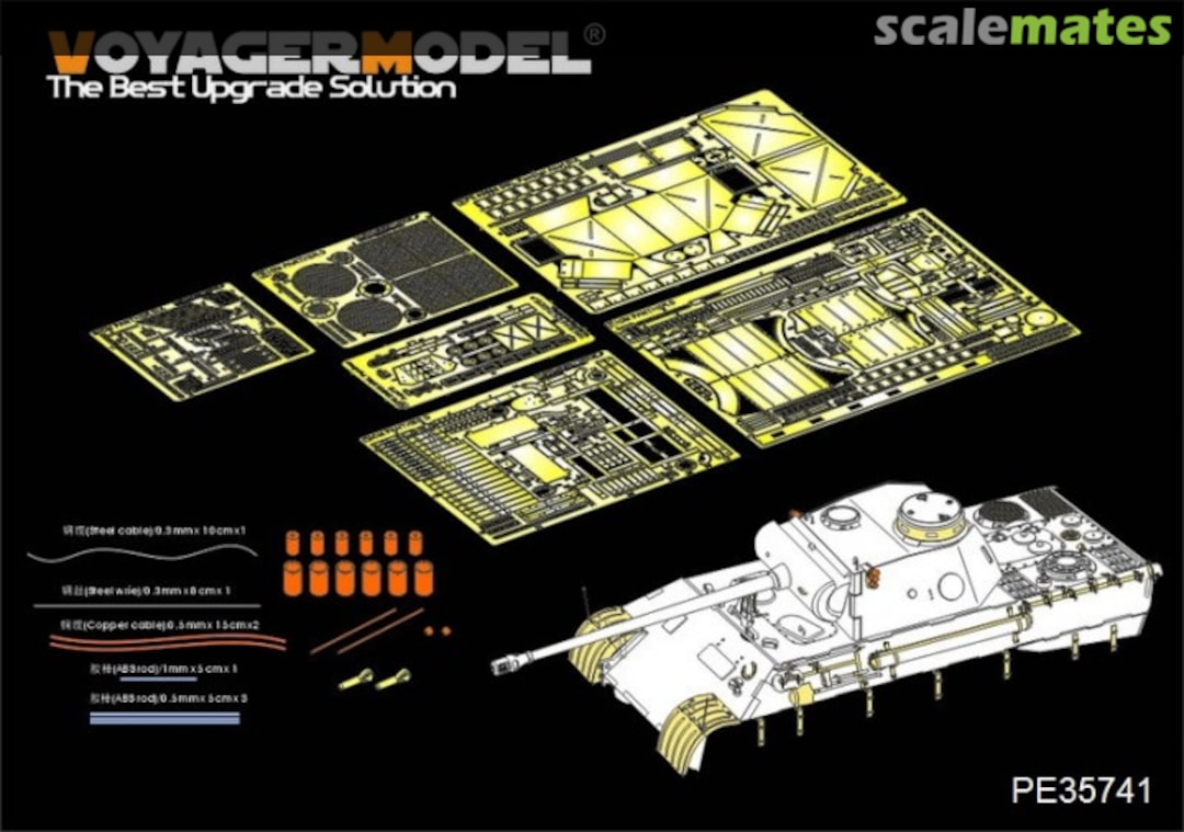 Boxart Panther Ausf. D - Basic Set (ICM 35361) PE35741 Voyager Model Boxart Panther Ausf. D - Basic Set (ICM 35361) PE35741 Voyager Model