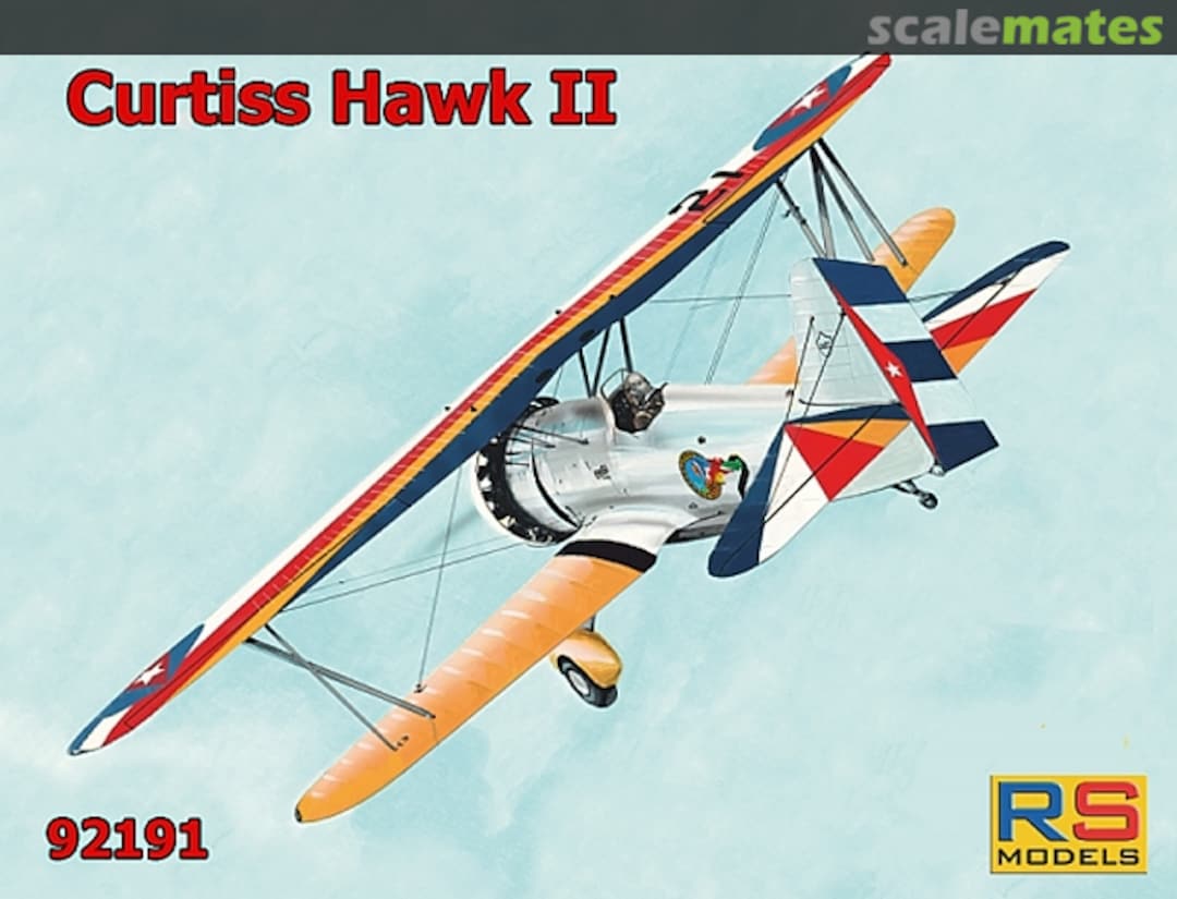 Boxart Curtiss Hawk II 92191 RS Models Boxart Curtiss Hawk II 92191 RS Models