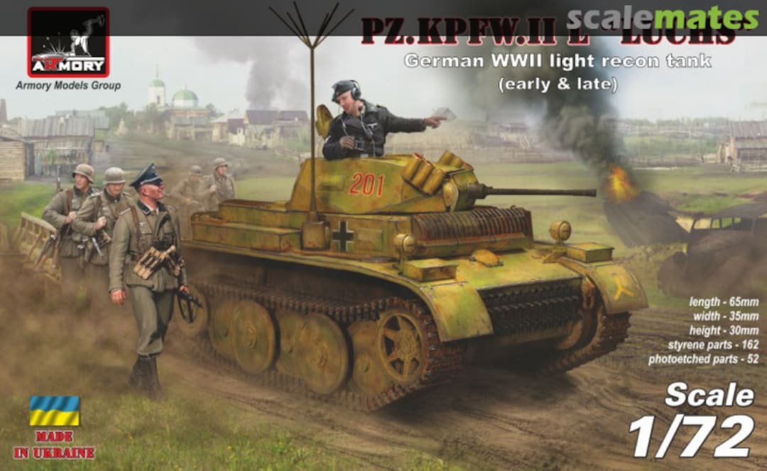 Boxart Pz.Kpfw. II L "Luchs" AR72203 Armory Boxart Pz.Kpfw. II L "Luchs" AR72203 Armory