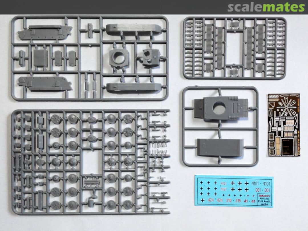Contents Pz.Kpfw. II L "Luchs" AR72203 Armory Contents Pz.Kpfw. II L "Luchs" AR72203 Armory