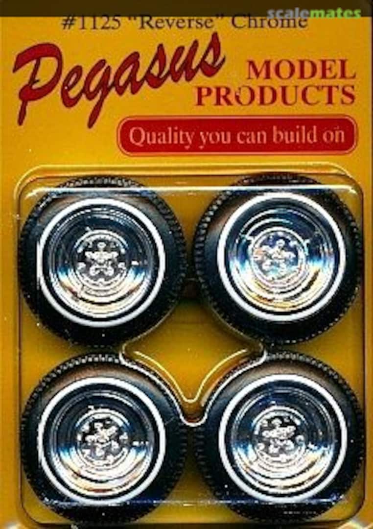 Boxart "Reverse" Chrome with tires 1125 Pegasus Model Products Boxart "Reverse" Chrome with tires 1125 Pegasus Model Products