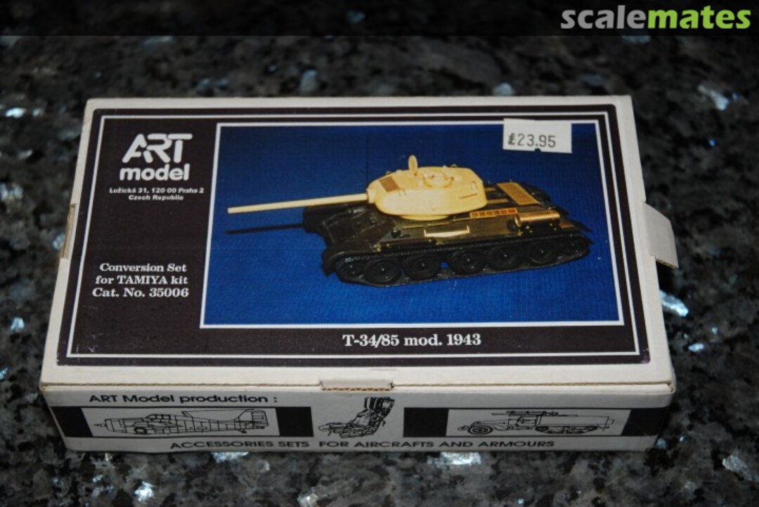 Boxart T-34/85 Mod. 1943 35006 ART model