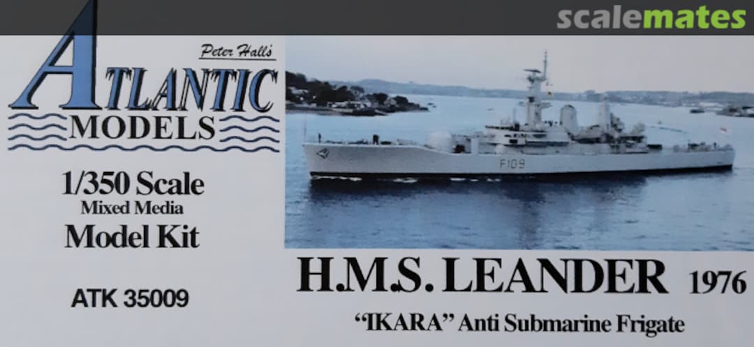 Boxart HMS Leander ATK 35009 Atlantic Models Boxart HMS Leander ATK 35009 Atlantic Models