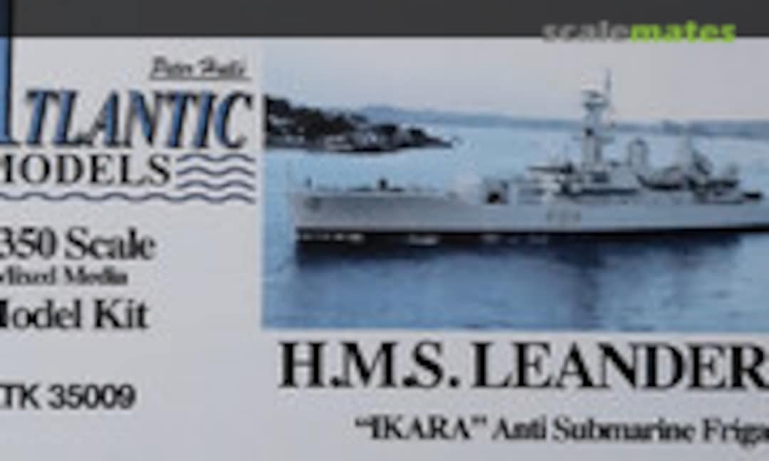 1:350 HMS Leander (Atlantic Models ATK 35009)