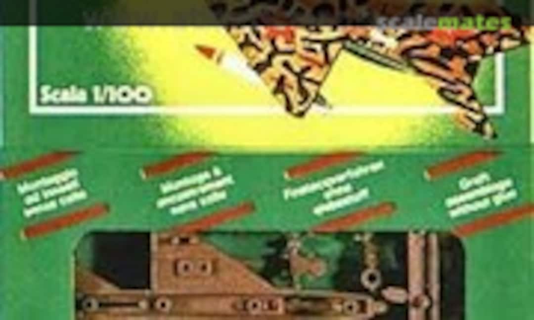 1:100 Mikoyan-Gurevic MiG-21-C (Atlantic 484)