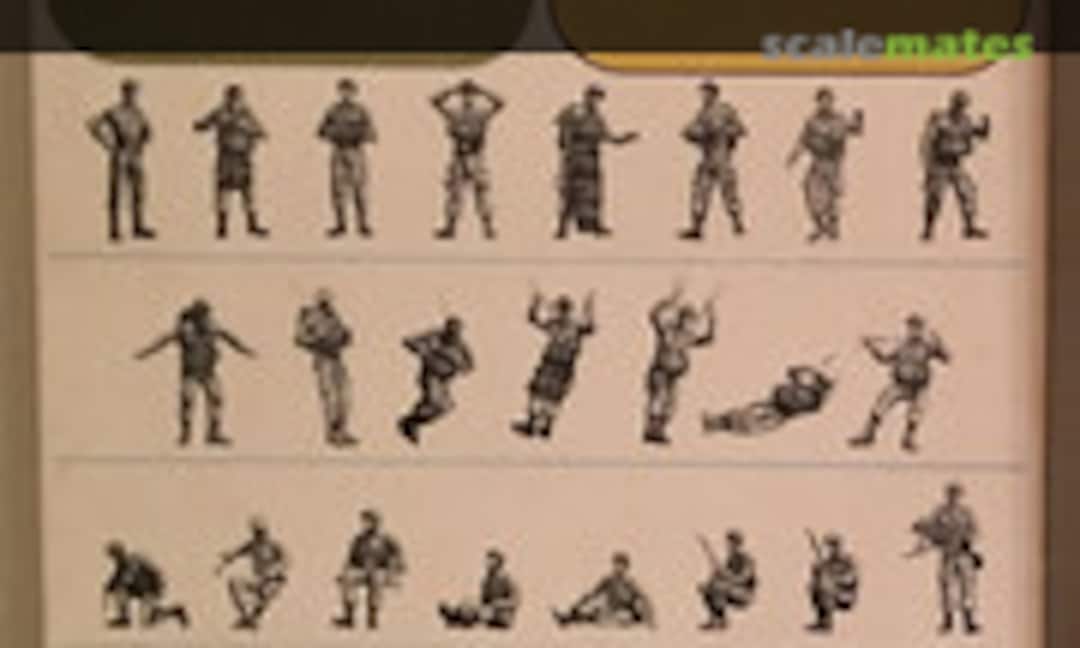 1:87 Fallschirmjäger Bundeswehr (Preiser 2508)