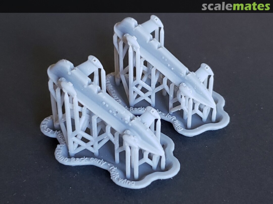 Boxart P-51 Mustang and A-36 Apache Bomb Racks, early 18-P51 racks early Model Monkey Boxart P-51 Mustang and A-36 Apache Bomb Racks, early 18-P51 racks early Model Monkey