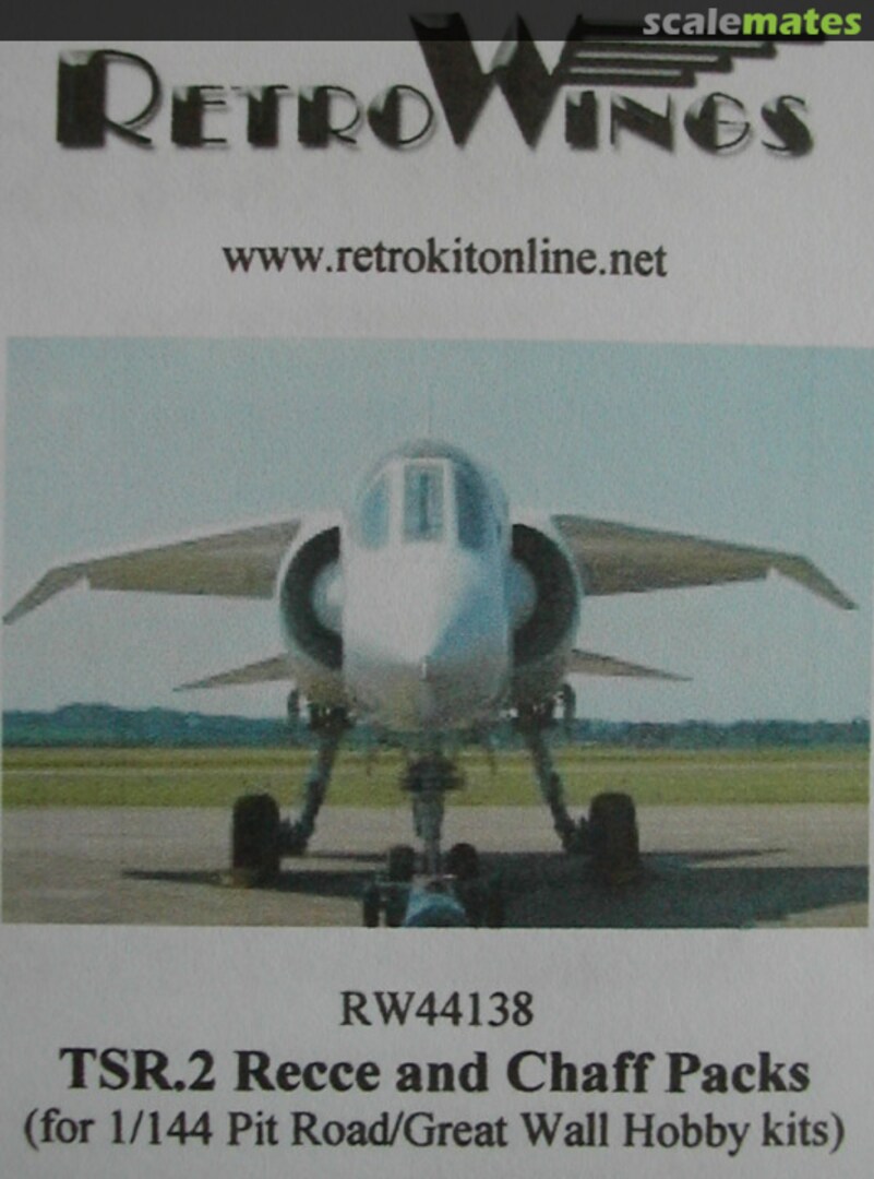Boxart TSR.2 Recce and Chaff Packs RW44138 RetroWings Boxart TSR.2 Recce and Chaff Packs RW44138 RetroWings