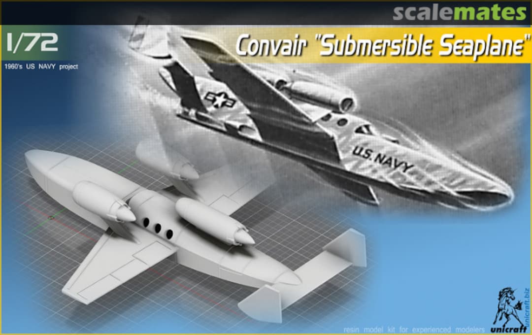 Boxart Convair "Submersible Seaplane" Unicraft Models Boxart Convair "Submersible Seaplane" Unicraft Models