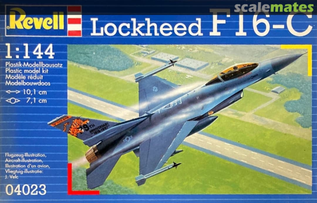 Boxart F-16C Fighting Falcon 04023 Revell Boxart F-16C Fighting Falcon 04023 Revell