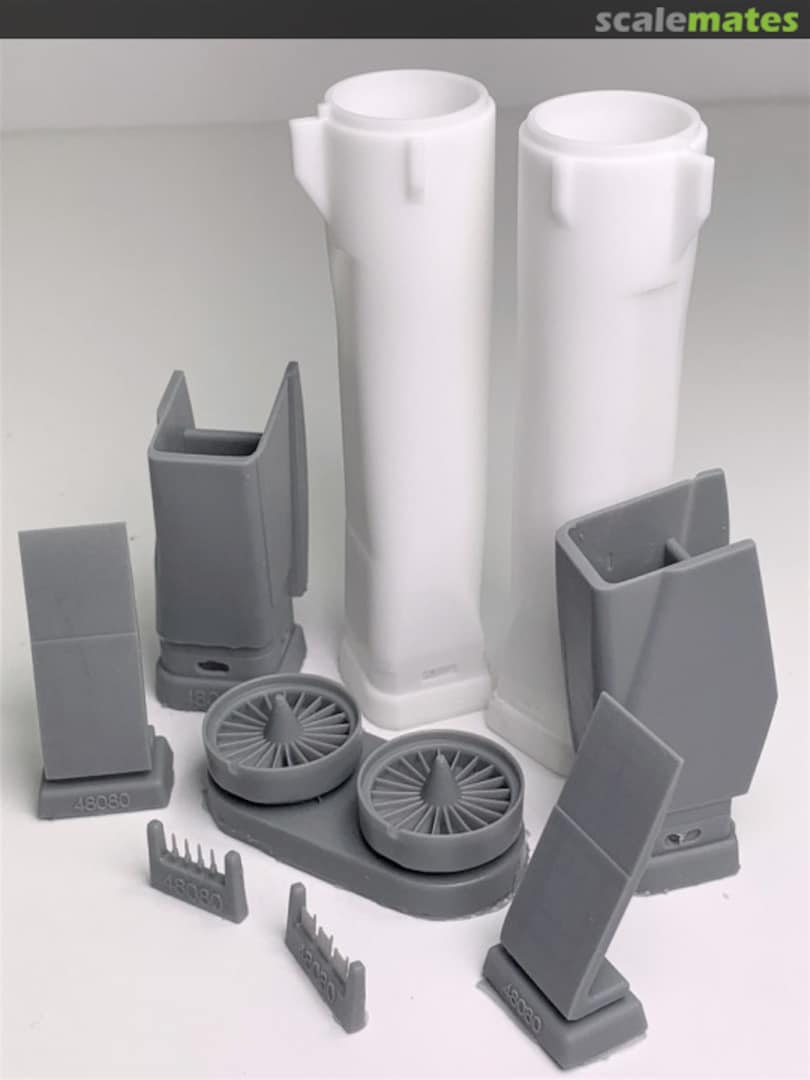 Boxart F-15 Eagle Corrected Seamless Intakes w/ F-100-PW-229 Engine 48081 Phase Hangar Resin Boxart F-15 Eagle Corrected Seamless Intakes w/ F-100-PW-229 Engine 48081 Phase Hangar Resin