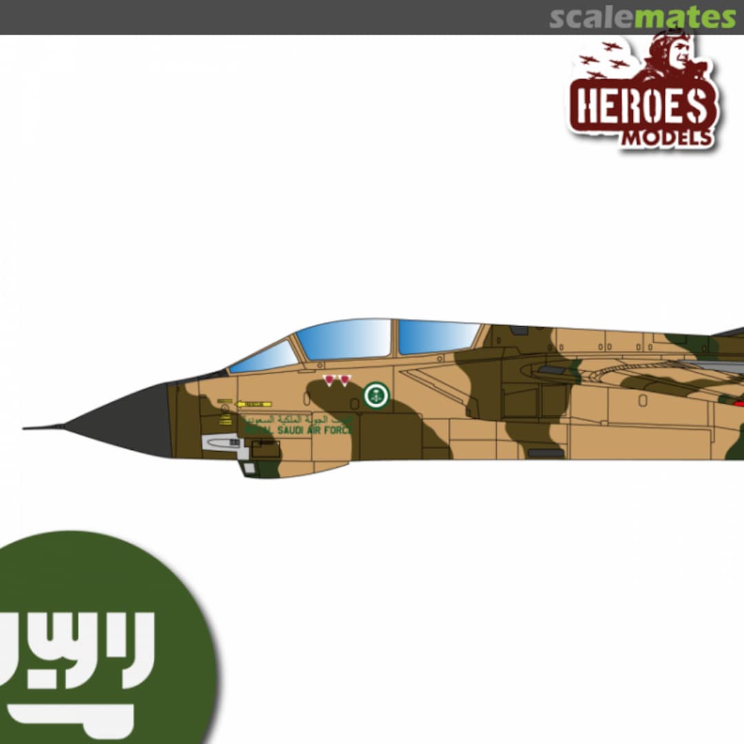 Boxart Tornado Mk.1 | 7th Sqn. RSAF HM-OS14442 Heroes Models Boxart Tornado Mk.1 | 7th Sqn. RSAF HM-OS14442 Heroes Models