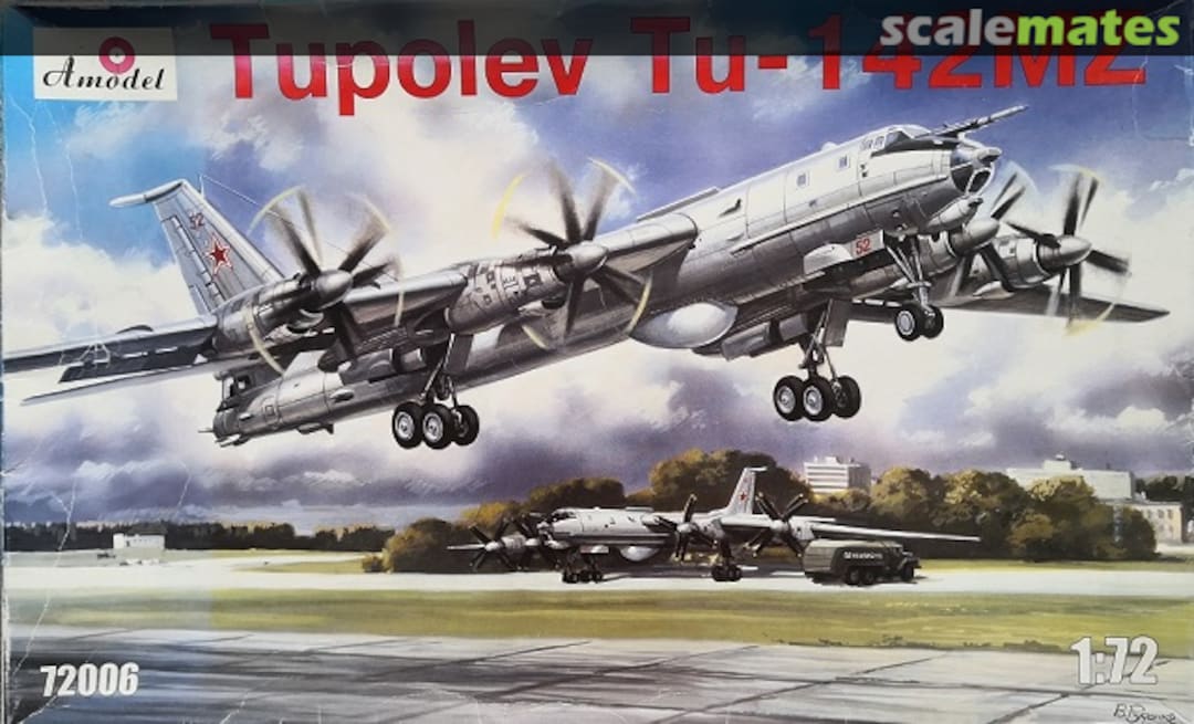 Boxart Tupolev Tu-142MZ 72006 Amodel Boxart Tupolev Tu-142MZ 72006 Amodel
