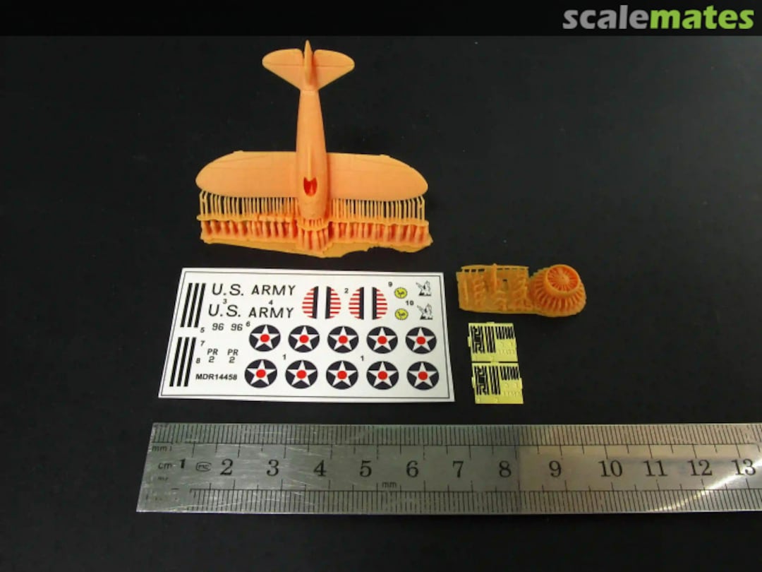 Boxart Boeing P-26 Peashooter MDR14458 Metallic Details Boxart Boeing P-26 Peashooter MDR14458 Metallic Details