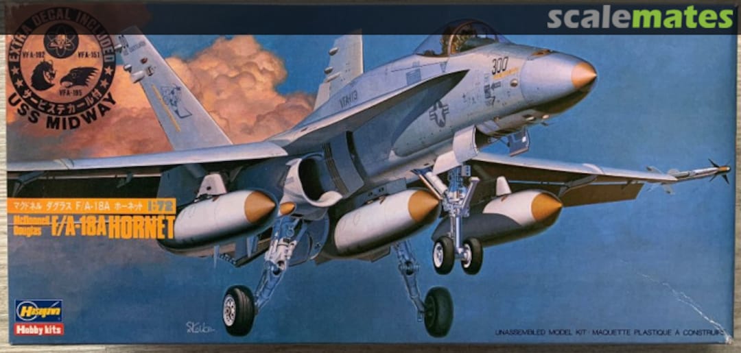 Boxart McDonnell Douglas F/A-18A Hornet 810 Hasegawa Boxart McDonnell Douglas F/A-18A Hornet 810 Hasegawa