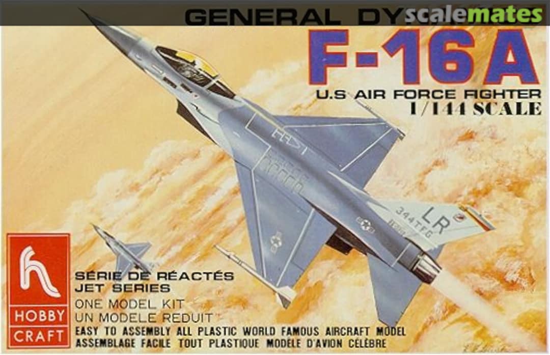 Boxart General Dynamics F-16A HC1109 Hobbycraft Boxart General Dynamics F-16A HC1109 Hobbycraft