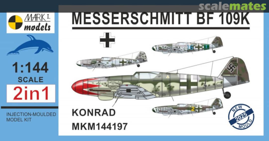 Boxart Messerschmitt Bf-109 K-4 Konrad MKM144197 Mark I Models
