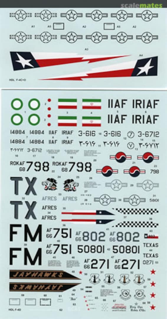 Boxart F-4D Phantom 72-055 Hi-Decal Line Boxart F-4D Phantom 72-055 Hi-Decal Line