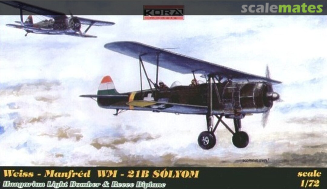 Boxart Weiss-Manfréd WM-21B Sólyom 7285 Kora Models