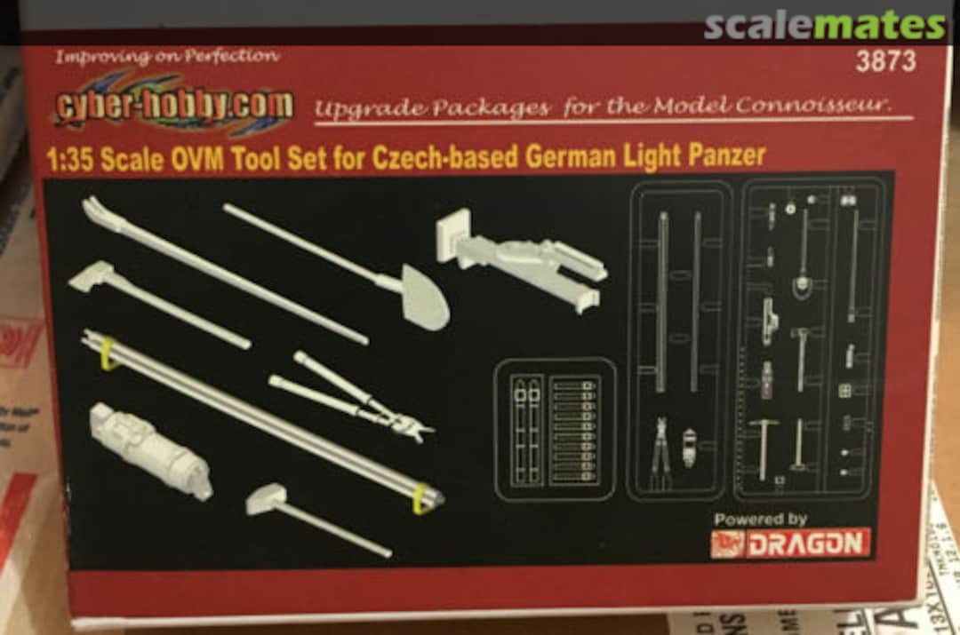Boxart OVM Tool Set for Czech-based German Light 3873 Cyber Hobby Boxart OVM Tool Set for Czech-based German Light 3873 Cyber Hobby