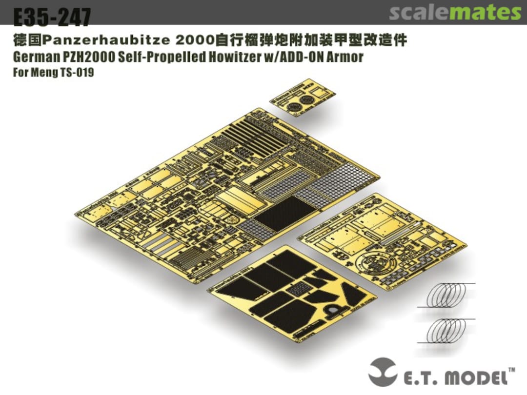 Boxart German PZH2000 Self-Propelled Howitzer w/ADD-ON Armor E35-247 E.T. Model Boxart German PZH2000 Self-Propelled Howitzer w/ADD-ON Armor E35-247 E.T. Model