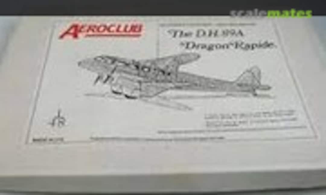 1:48 De Havilland DH 89a Dragon Rapide (Aeroclub K409) K409