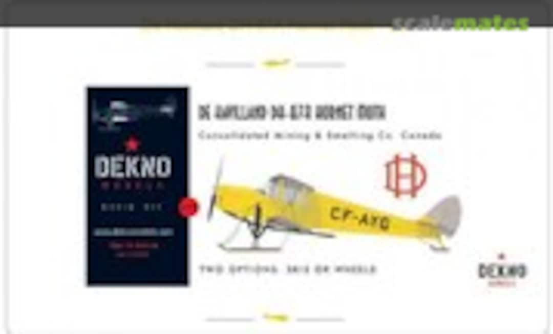 1:72 De Havilland DH-87A Hornet Moth (Dekno Models GA.720600)