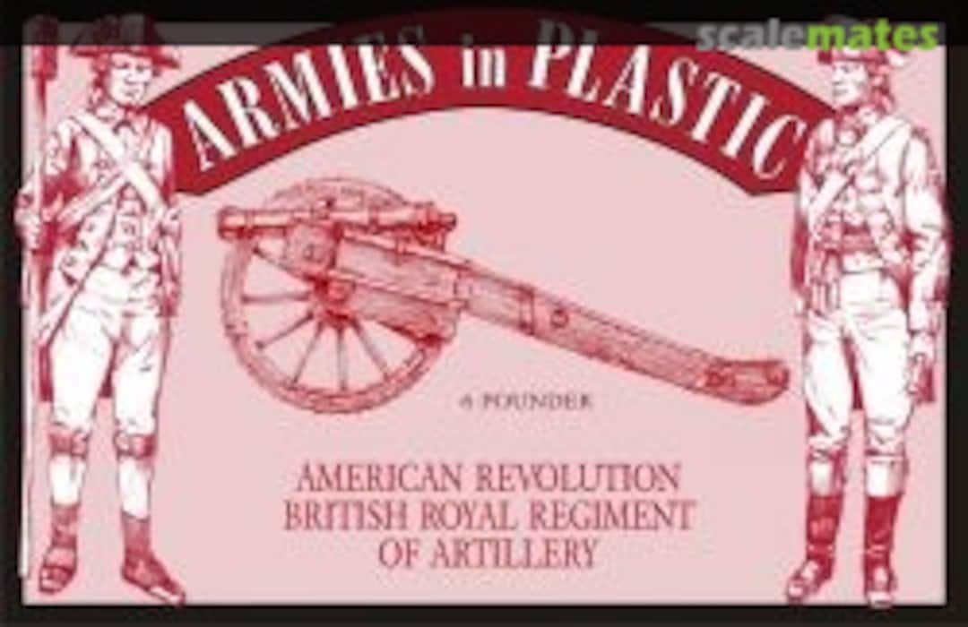 Boxart British Royal Regiment of Artillery w/6 Lbr. Cannon 5479 Armies in Plastic Boxart British Royal Regiment of Artillery w/6 Lbr. Cannon 5479 Armies in Plastic