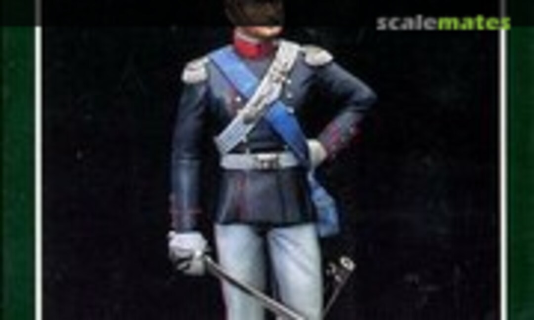 120mm Nizza Cavalleria Cavalry Officer 1860 (Amati 8510-15) 8510-15
